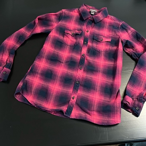 Eddie Bauer flannel shirt women’s medium - Picture 1 of 5
